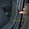 For Tesla Model Y Juniper 2025 Trunk Sill Plate Protector TPE Rubber Protector Threshold Bumper Pad Prevent Scratching Car Decor
