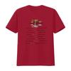 U2 The Joshua Tree Tour 2017 Europa Concerto Taglia L T Shirt vintage Lavato Morbido abbigliamento firmato Versatile Casual uomo