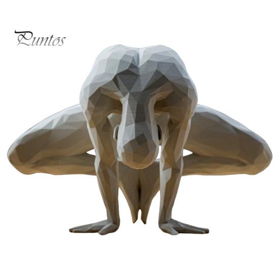 

Статуетка людини йоги, абстрактна статуя падмасана йогів, настільна скульптура людини, що медитує, для вітальні, декор кімнати йоги A