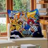 Retro Anime Saint Seiya Cushion Cover Decorative Pillow Sofa Home Decor case pillow cases