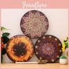 Tobă Festival Boem Colorată Instrument de Percuție Decorativ Cu Bețe Pentru Celebrații Vibrante