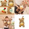 Adorable Brown Plush Teddy Bear For Kids Soft Cuddly Stuffed Animal Gift Perfect For Birthdays