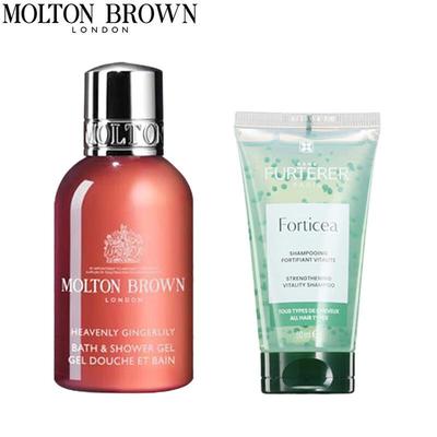 Energizing Shampoo & Ginger Flower Shower Gel Travel Set