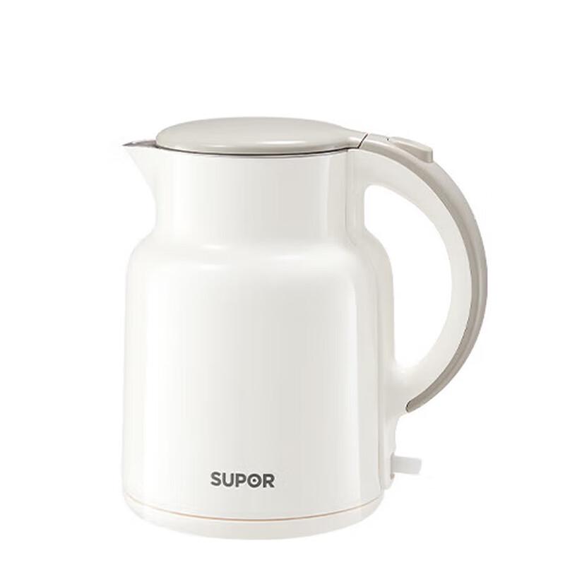 SUPOR 2L Double-Layer Anti-Scald Electric Kettle CN Plug (adapter Included)