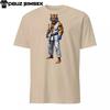 Unisex Muscular Tiger Fighter T-Shirt | Softstyle Gildan | Martial Arts Graphic