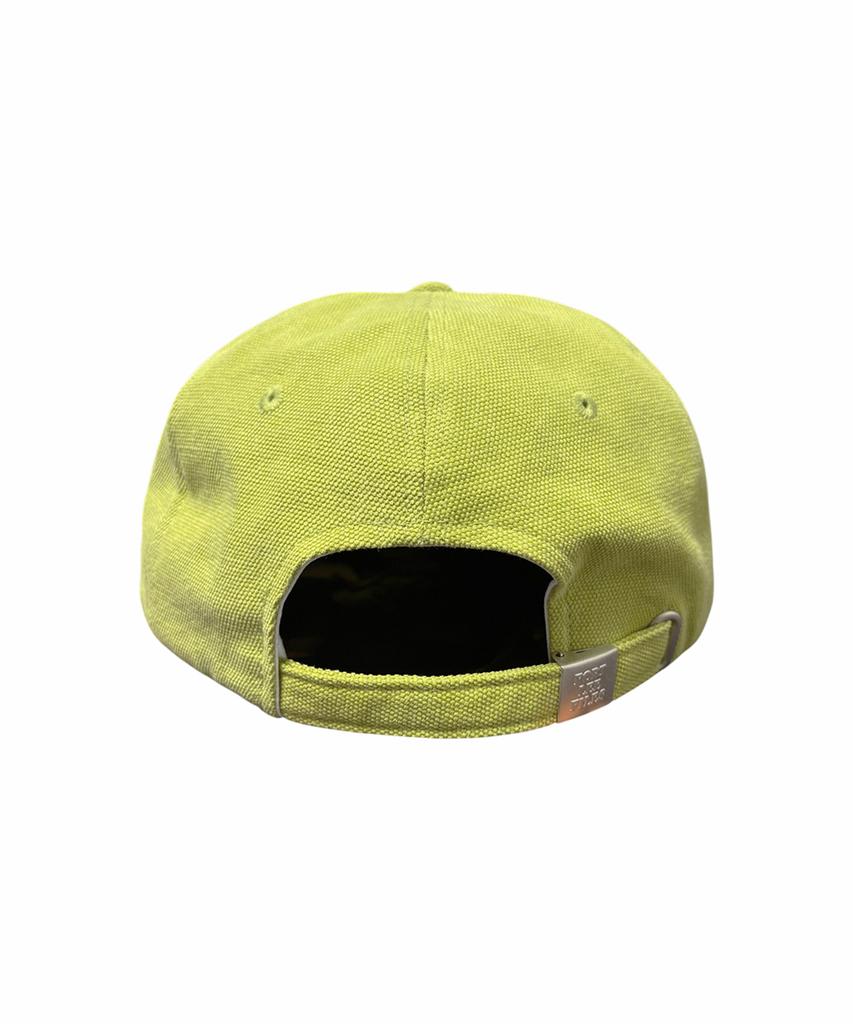 Poteulipailjeu Check Logo 6-Panel Cap (Lime)