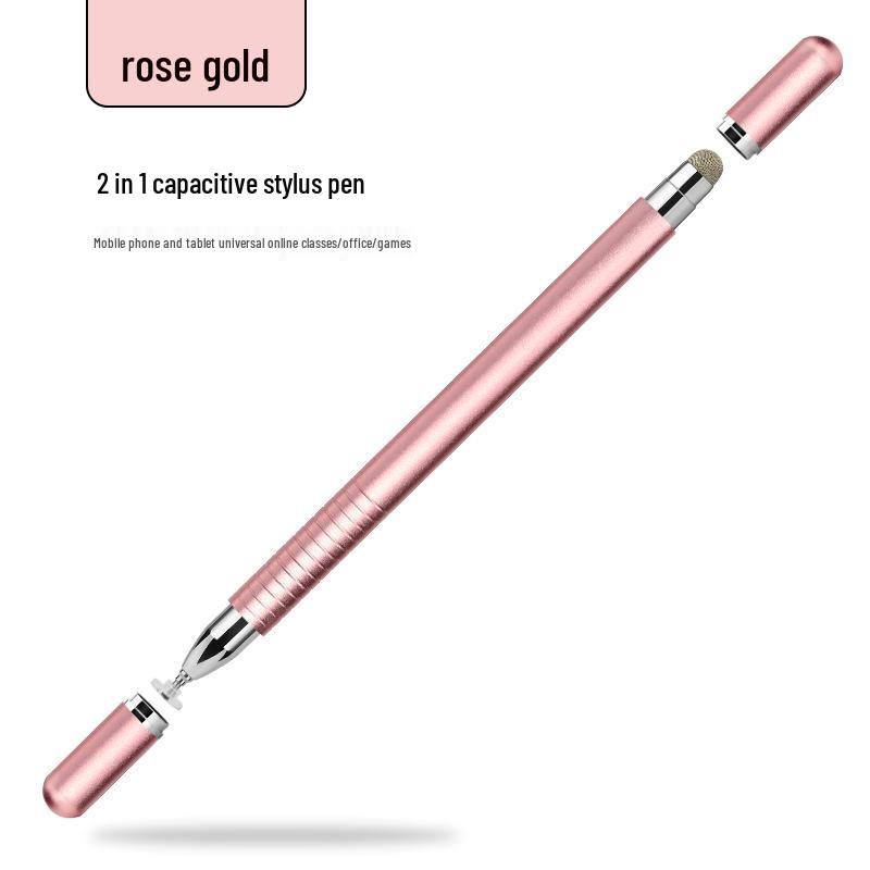 

Магнитный стилус с двумя наконечниками для сенсорных экранов: Тканевый наконечник и емкостный диск для рукописного ввода, совместимый с мобильными телефонами и планшетами