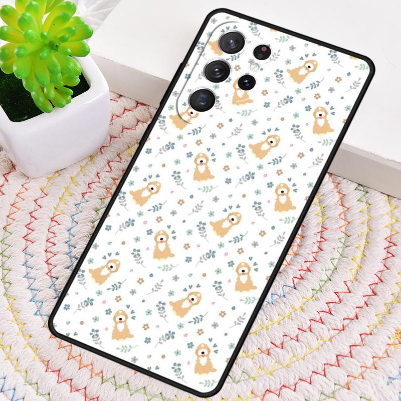 Cartoon Cavoodle Cavapoo Phone Case for Samsung Galaxy Note 10 Pro S26 Ultra S23 S24 FE S25 S21 S22 PLUS Shockproof Cove