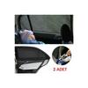 2 Pieces Car Side Window Curtain Car Rear Sunshade Vehicle Mother Baby Child Curtain Backseat Breastfeeding Cover