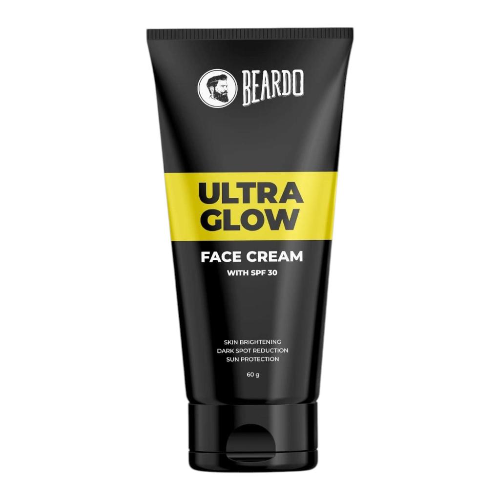 Beardo Ultraglow All in One Face Cream For Men 60g With SPF 30 For Bright Skin & Dark Spots