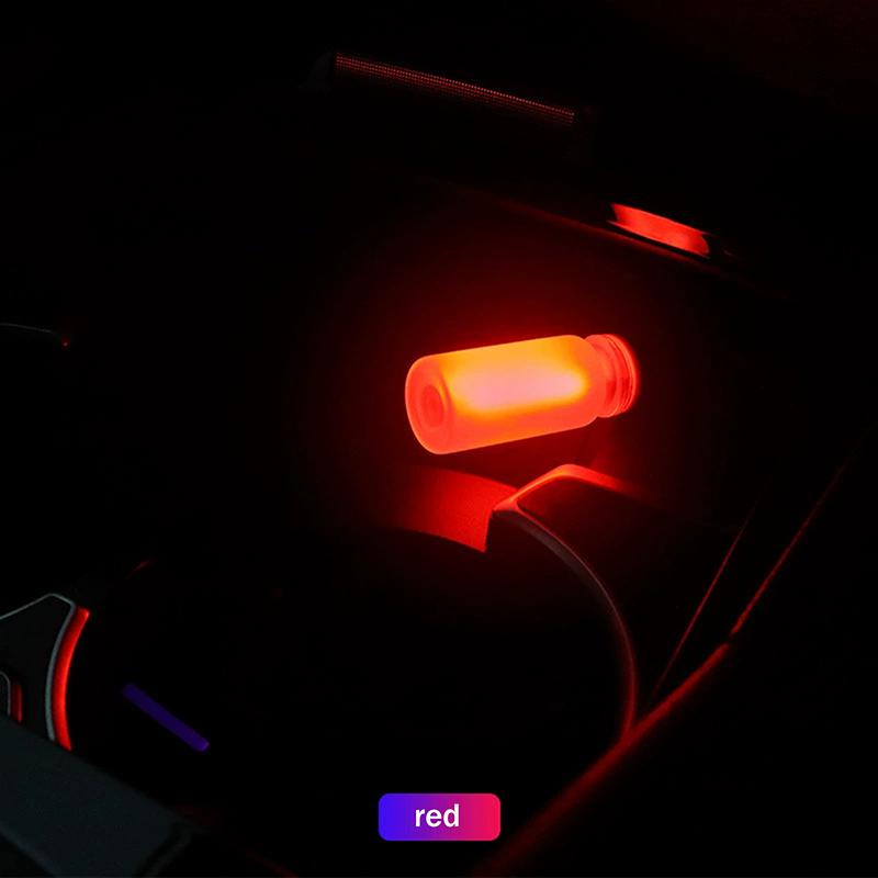 Mini 5V Usb Touch Control Car Led Light Atmosphere Light Bulb Incandescent Lamp Filament Bedroom Night Decoration Frosted Glass