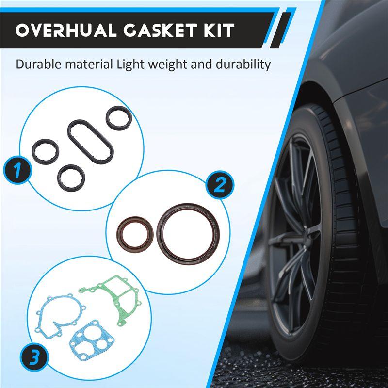 New Engine Overhaul Gasket Kit 6650160000 For Ssangyong Rexton 2.7 5-Cylinder 66501-60000