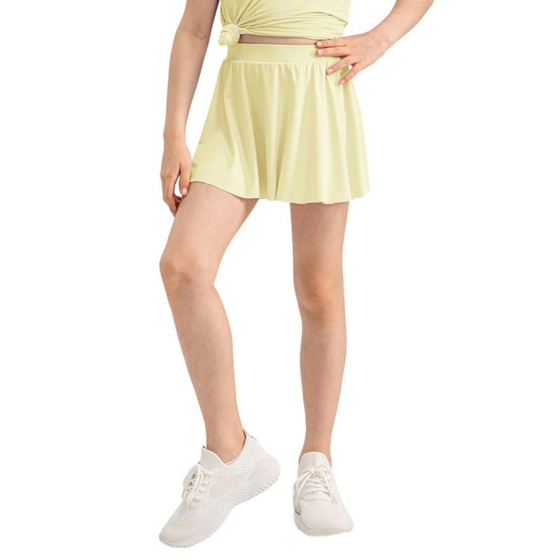 

Детские спортивные короткие юбки для девочек, юбки для йоги, брюки-кюлоты 140