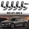 10pcs Accessories 8E0821989-A 8E0821989A Fender Apron Retainer Clips Black Front/Rear/Left/Right Mud Flap/ Nylon