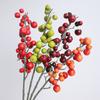 30 Heads Artificial Fruit Branch Small Fruit Fake Plants  Living Room Decoration