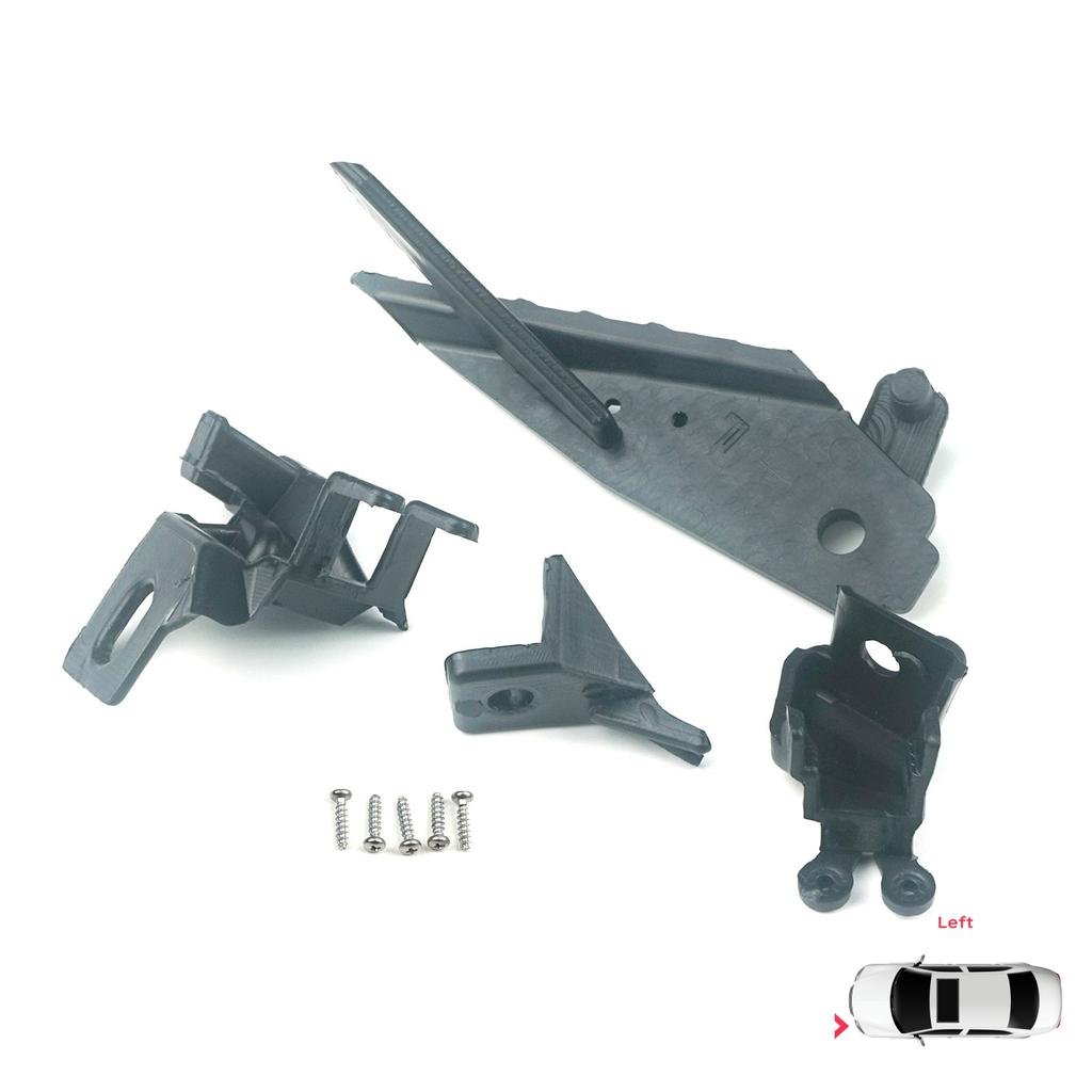 EHL546 Car Headlamp Headlight Holder Mount Repair Bracket Tab Clips Left for Renault Megane BFB K9A B9A MK4 2016-On 260601571R