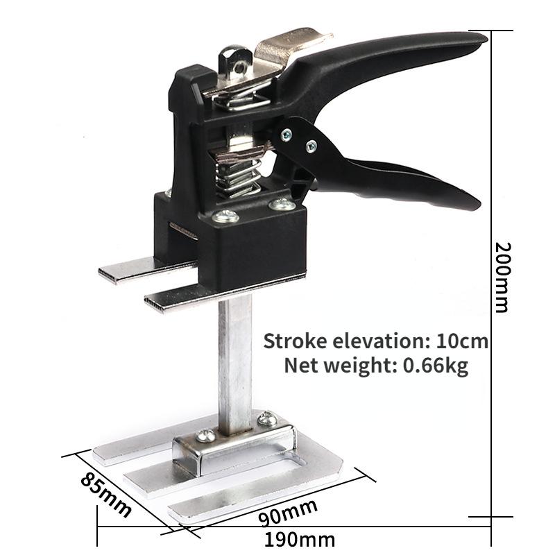 ALLSOME Stainless Steel Tile Height Regulator Adjuster Wall Leveling Precision Locator Lifter Lifting Construction Tool Dropship