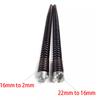 Pipe Dredge Change Dia 16mm To 22mm Connector Sewer Electric Dredging Device Spring Dia 16mm To 22mm Join Pipe Cleaning Tool