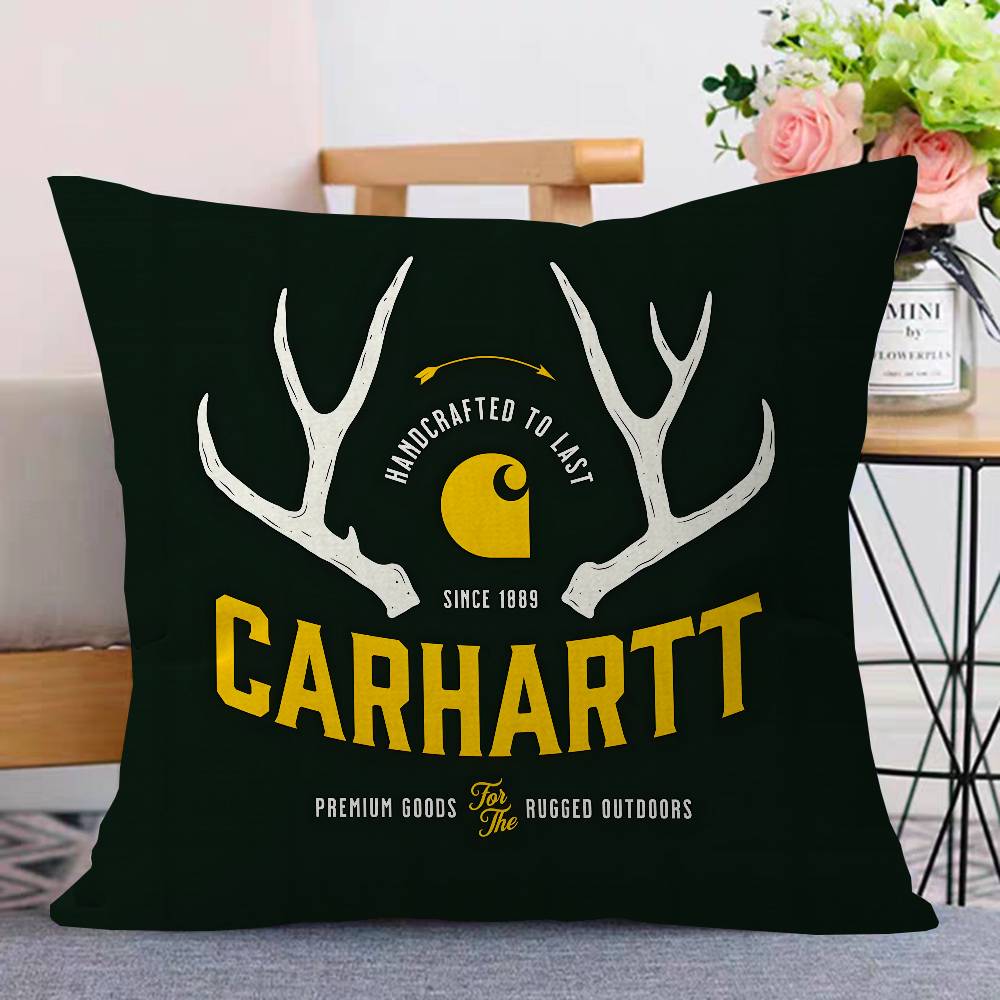 C-Carharttes Pillow Cushion Cover Pillowcase Living Room Sofa Home Decor Customized