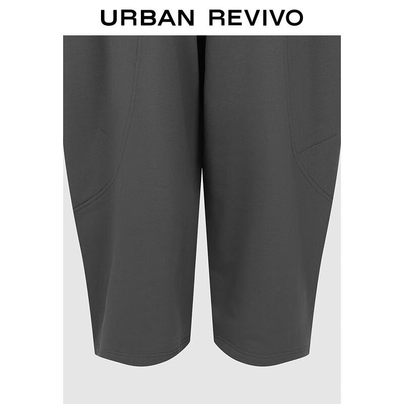 UR Women's Relaxed Fit Elastic Waist Curved Leg Pants