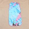 Girls Summer Cheongsam Chinese Style Qipao Dress for Kids Traditional Embroidery Silk Feel Party Costume for Chinese New Year Birthday