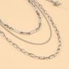 Versatile Multi Tiered Star Pants Chain Alloy Body Jewelry With Secure Closure For Trendy Outfit Pairing