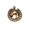 Vintage Horseshoe Charms Alloy Metal Pendants For DIY Jewelry Lucky Themed Accessories