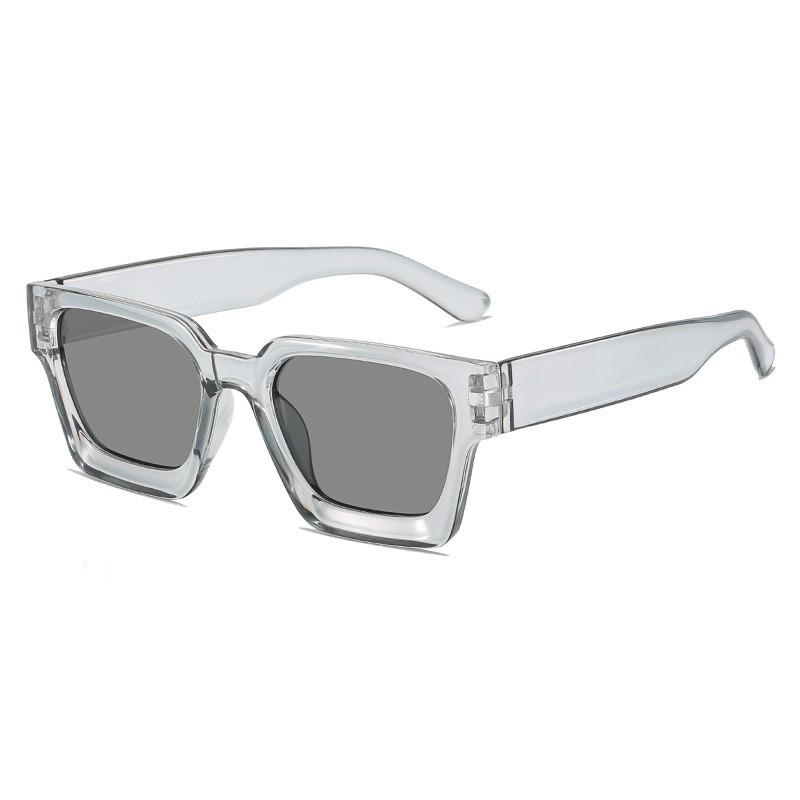 High-End Women's Square Frame UV Protection Sunglasses - Classic & Versatile Street Style