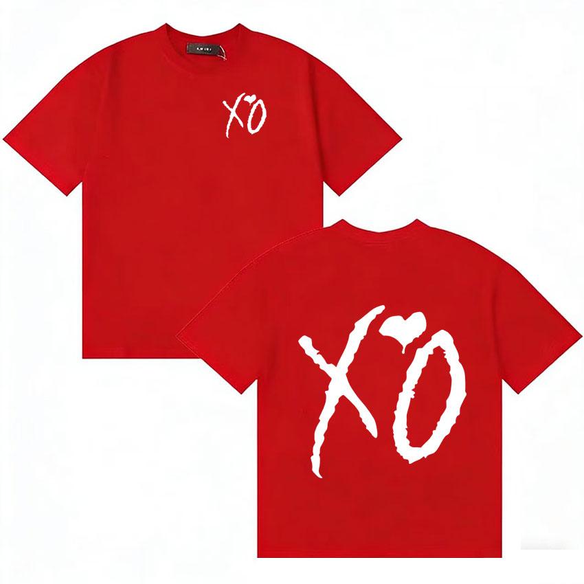 

Hot Sale The Weeknd Classic Letters Print Oversized Y2K T Shirts Short Sleeve Tshirt Casual Crewneck T Shirts Streetwear Unisex S