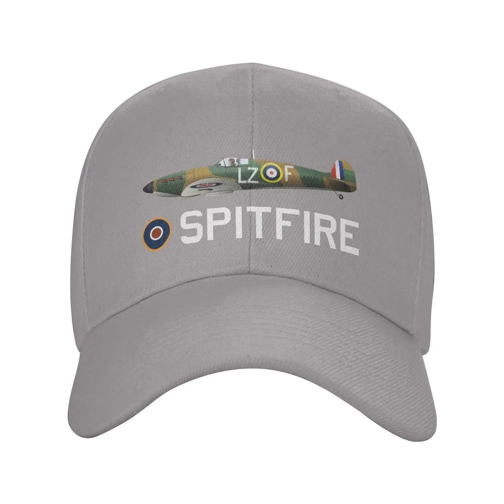 Custom Supermarine RAF Spitfire Baseball Cap Women Unisex Adjustable Adult WW War Fighter Aircraft Plane Airplane British Dad Hat