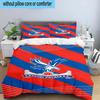 3pcs Crystal Fc Crest Printed Bedding Set Duvet Cover Closure Includes 1 Duvet Cover & 2 Pillowcases Bedding Sets Home Decor Gifts