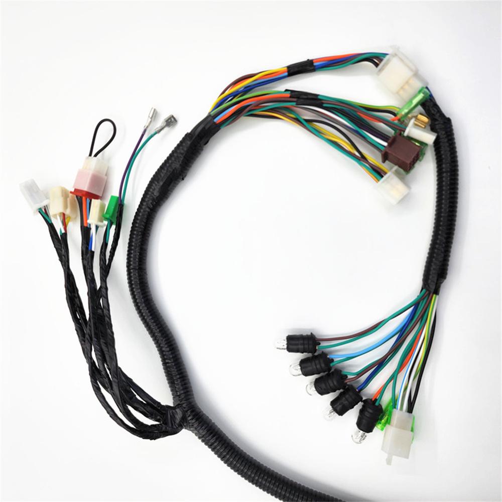 Complete Main Wiring Harness For Gy6 Taotao 139Qmb Chinese Scooter Moped 50Cc