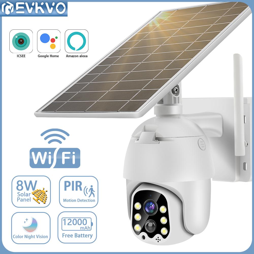

ICSEE 5MP Открытый PTZ Беспроводной Wi-Fi IP-наблюдение Солнечная камера с аккумулятором 12000 мАч Солнечная панель 8 Вт PIR Обнаружение движения Обнаружение людей CCTV