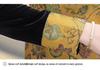 Golden Velvet Zodiac Year Spring Outfit for Mom: Stylish Chinese Tang Suit for Middle-Aged & Elderly Women, Spring/Autumn Collection.