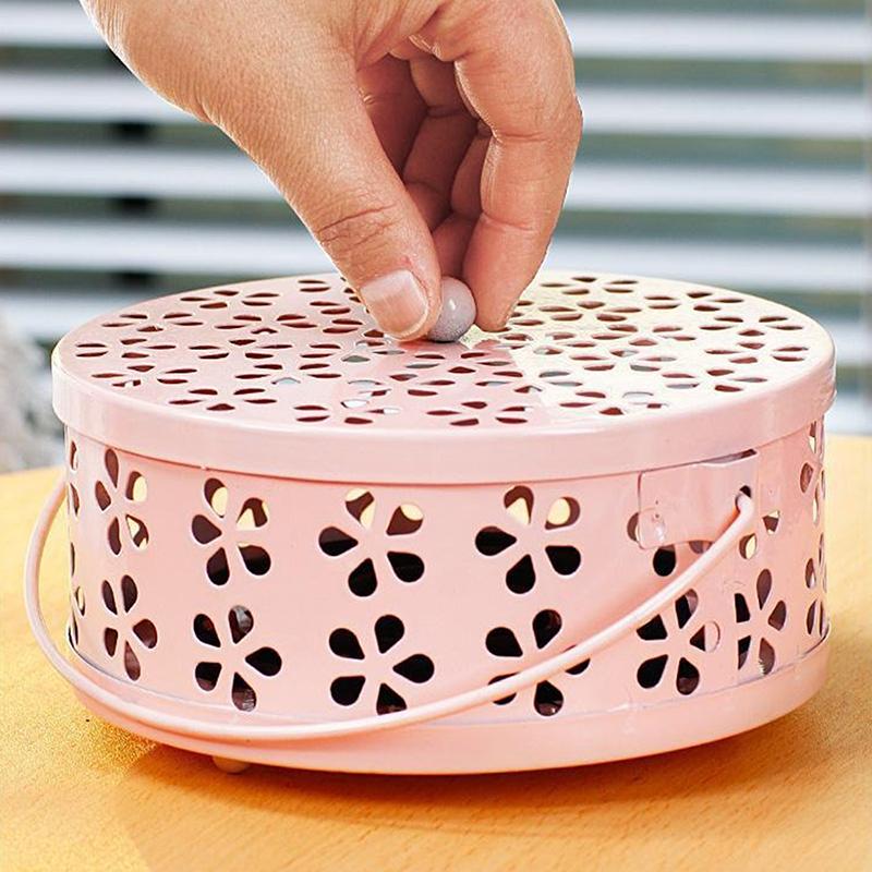Portable Mosquito Coil Tray Holder Home Insect Repellent Anti-Fire Sandalwood Incense Burner Anti-Mosquito Supplies