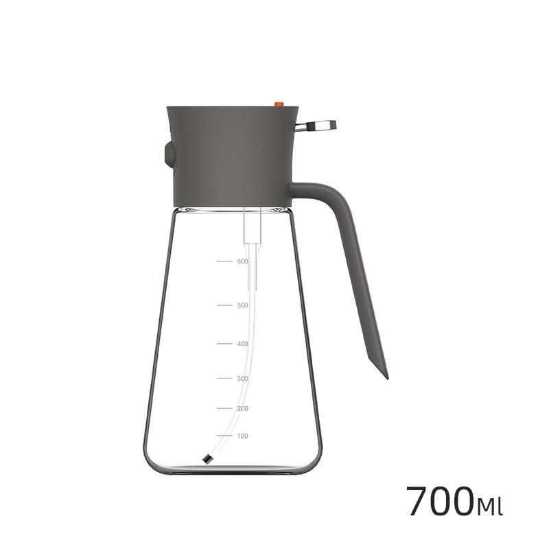 

Oil Sprayer Bottle 2in1 Glass Oil Bottle Cooking Anti-leakage Olive Oil Storage Bottle BBQ Air Fryer Kitchen Supplies Tools 2025 серый