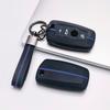 Key Case Cover for BMW F20 F22 F30 F31 F32 F33 F34 F36 with Keychain Anti-Scratch Guard Shockproof Protection Soft Grip Texture Dust Resistant Cover