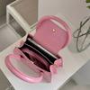 Fashion Pink Small Square Women Clutch Purse Handbags New Simple Ladies Messenger Bag Solid Color Female Shoulder Crossbody Bags