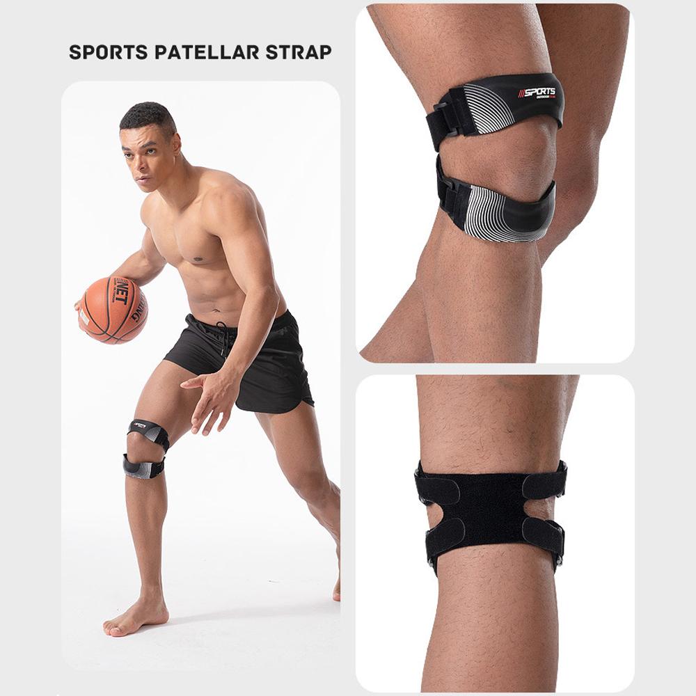 1Pcs  Adjustable Patella Knee Brace Pro For And Meniscus Tear Orthopedic Compression Patellar Tendon Support Strap