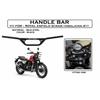 Black Handle Bar Fit For "Royal Enfield Scram & Himalayan 411 BS6 Model"