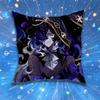 Black Sapphire Sugarfly C-Cookie Run Pillow Case Living Room Sofa Cushion Cover Suitable For Home Bedroom Room Decoration