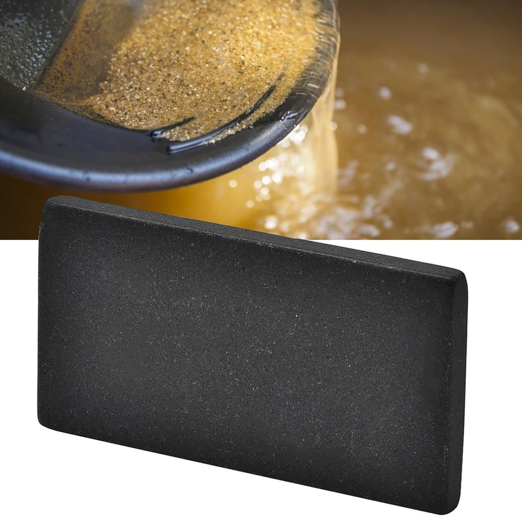 Practical Jewelry Gold Testing Tool Touchstone Portable Gold Detecting Stone (S)