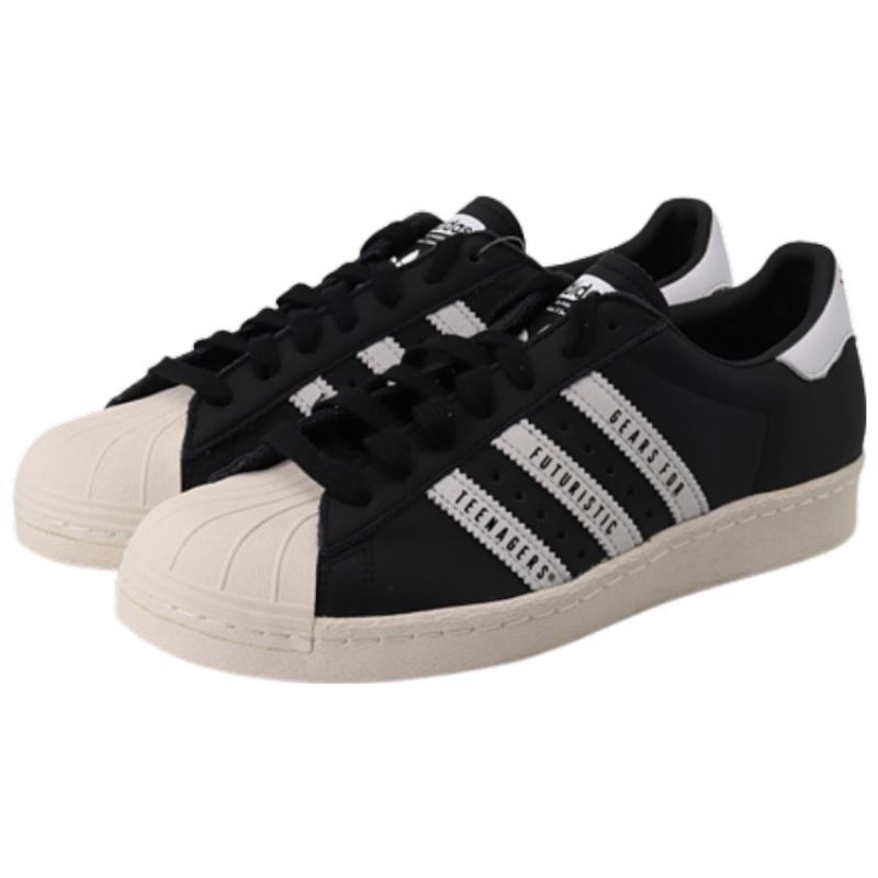 Adidas Human Made X Superstar 'Gears For Futuristic Teenagers Black' Sneakers FY0729