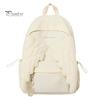 Daily Commuter Daypack Angel Wing Backpack for Women Girls, Lightweight Nylon School Bag, Large Bookbag Outdoor Travel Commute Girls