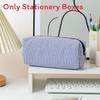 Bubble Yarn Pencil Case With Large Capacity For Students And Travel Organization
