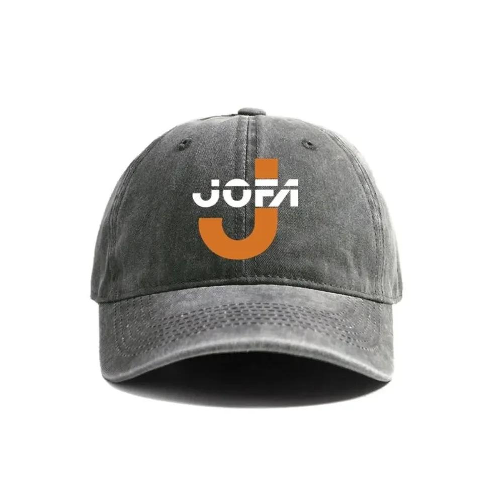2025 Jofa Ice Hockey Baseball Cap Distressed Hats Cap Men Retro Outdoor Summer Adjustable Dad Hat Casual and Versatile Outdoor