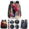 Spidermanfar From Home Kid Boys School Book Bag Backpack Shoulder Bags Rucksack