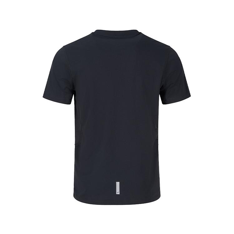 Asics Summer Moisture Wicking Quick Dry Breathable Reflective Comfortable Fashion Sports Short Sleeve T-Shirt Men Tops 2031F705-001