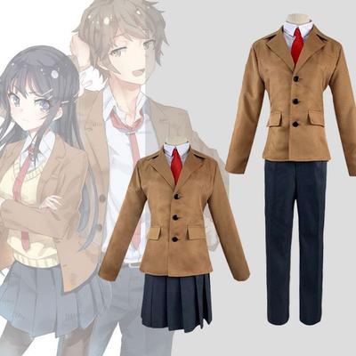 Xinbo Yuan's Youth Pig-Headed Boy Doesn'T Dream of Bunny Girl Senpai Mai Sakurajima Azusa Kawatsuka Cosplay