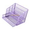 W89C 5 Compartments Desk Organiser File Letter Tray with Drawer Multifunction Pen Organiser Case for Office Desk Management
